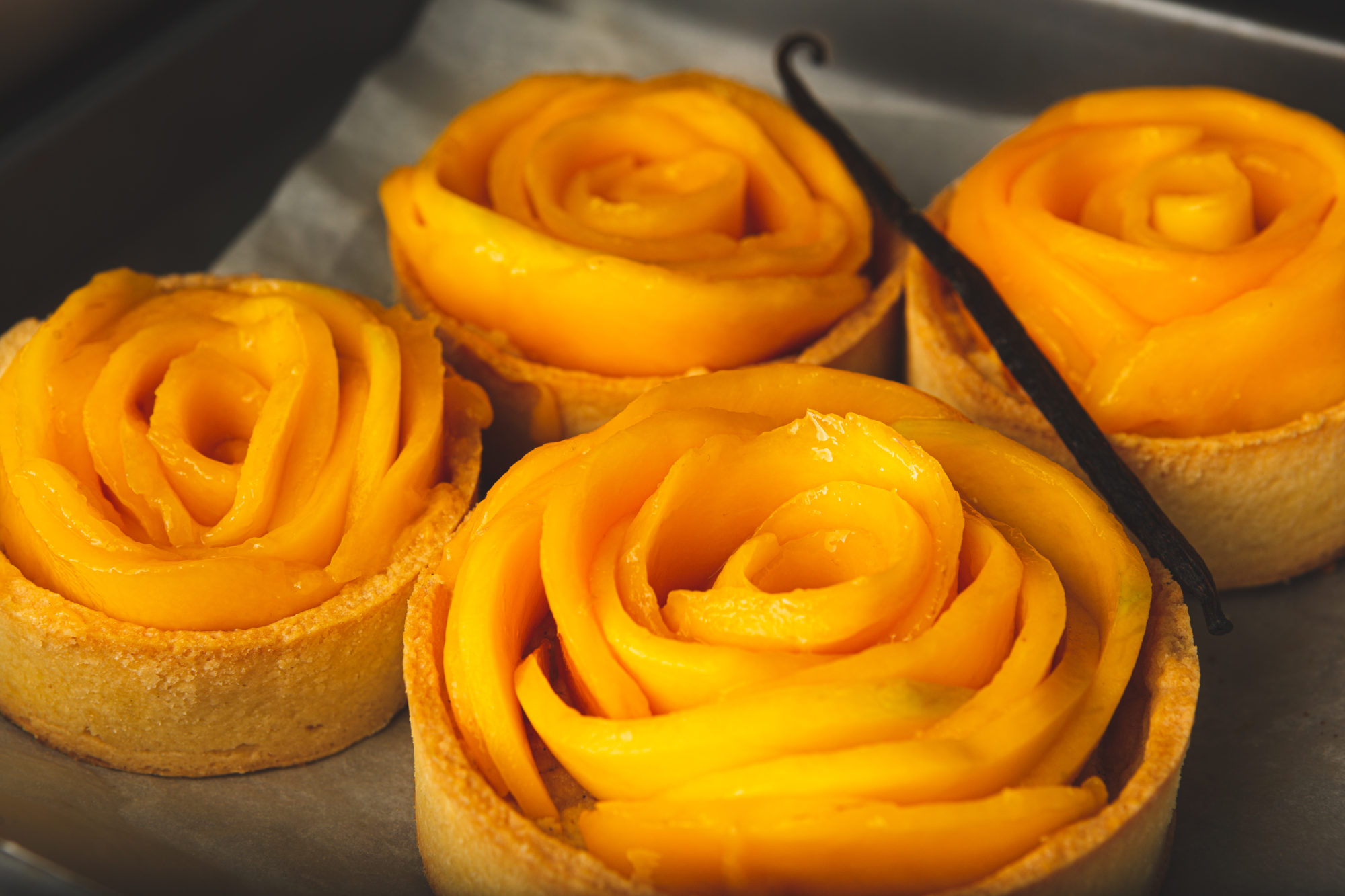Tartelettes-rose-de-mangue