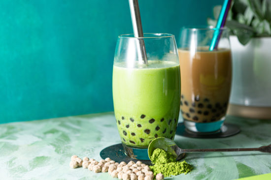 bubble tea matcha
