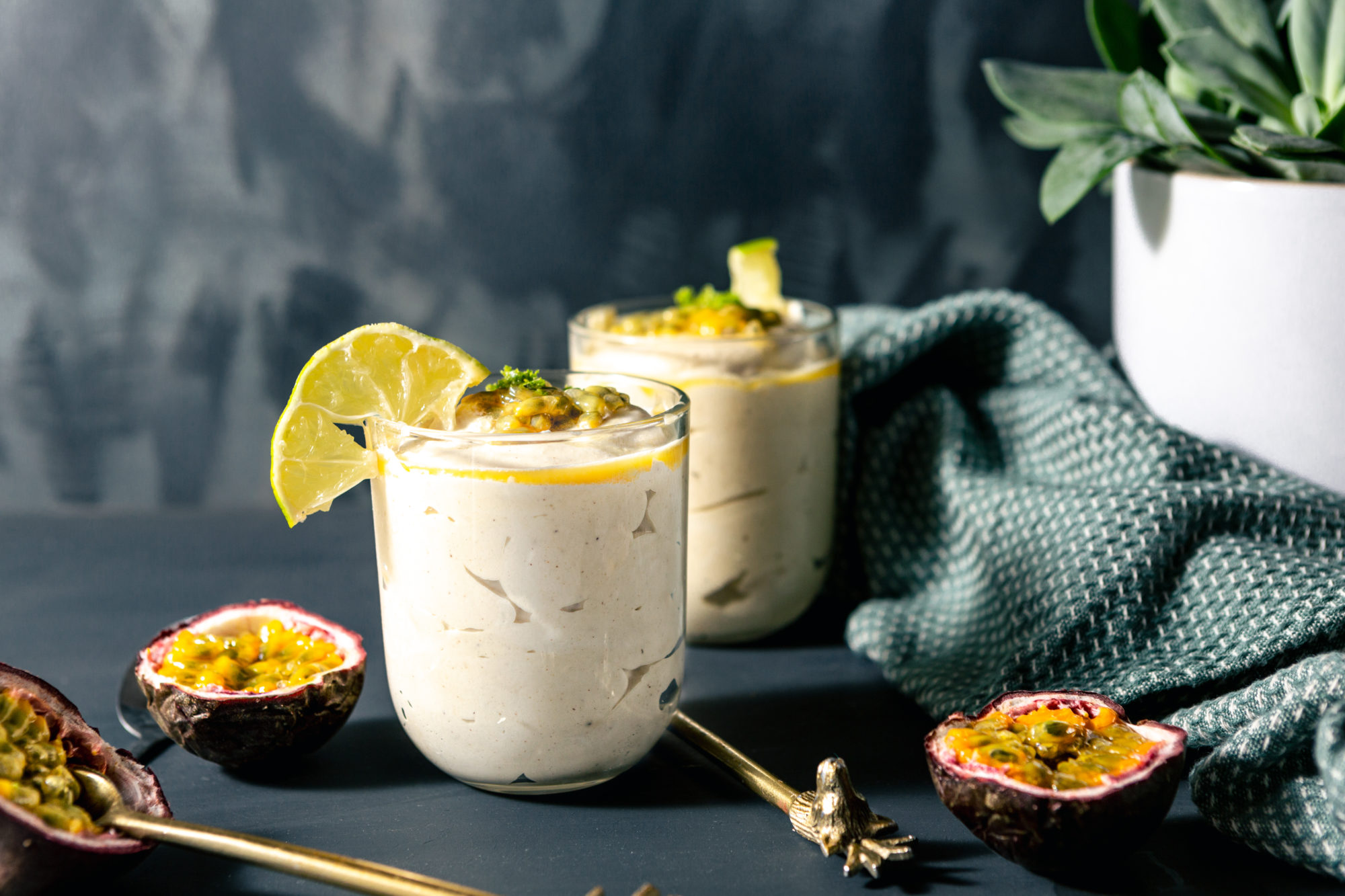 mousse chocolat blanc fruit de la passion