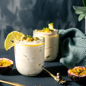 mousse chocolat blanc fruit de la passion