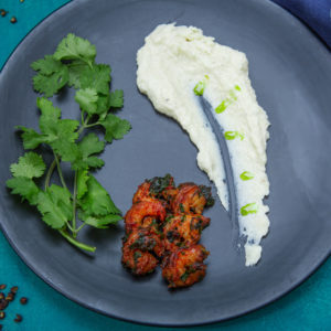 purée panais crevettes