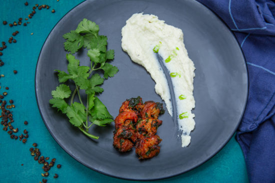 purée panais crevettes