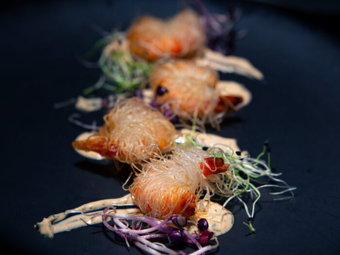 Crevettes croustillantes x crème d&rsquo;aneth