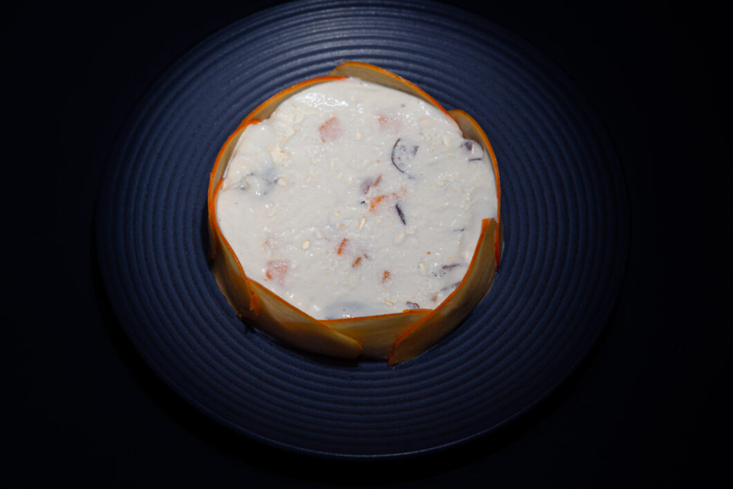 Nougat glacé au kaki