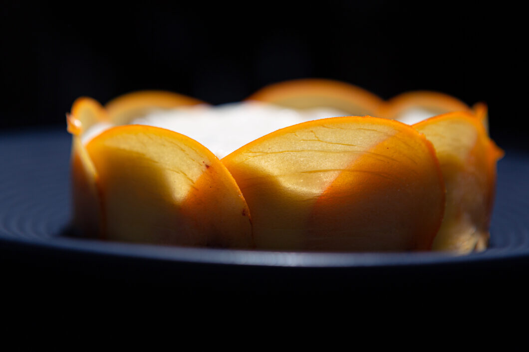 Nougat glacé au kaki