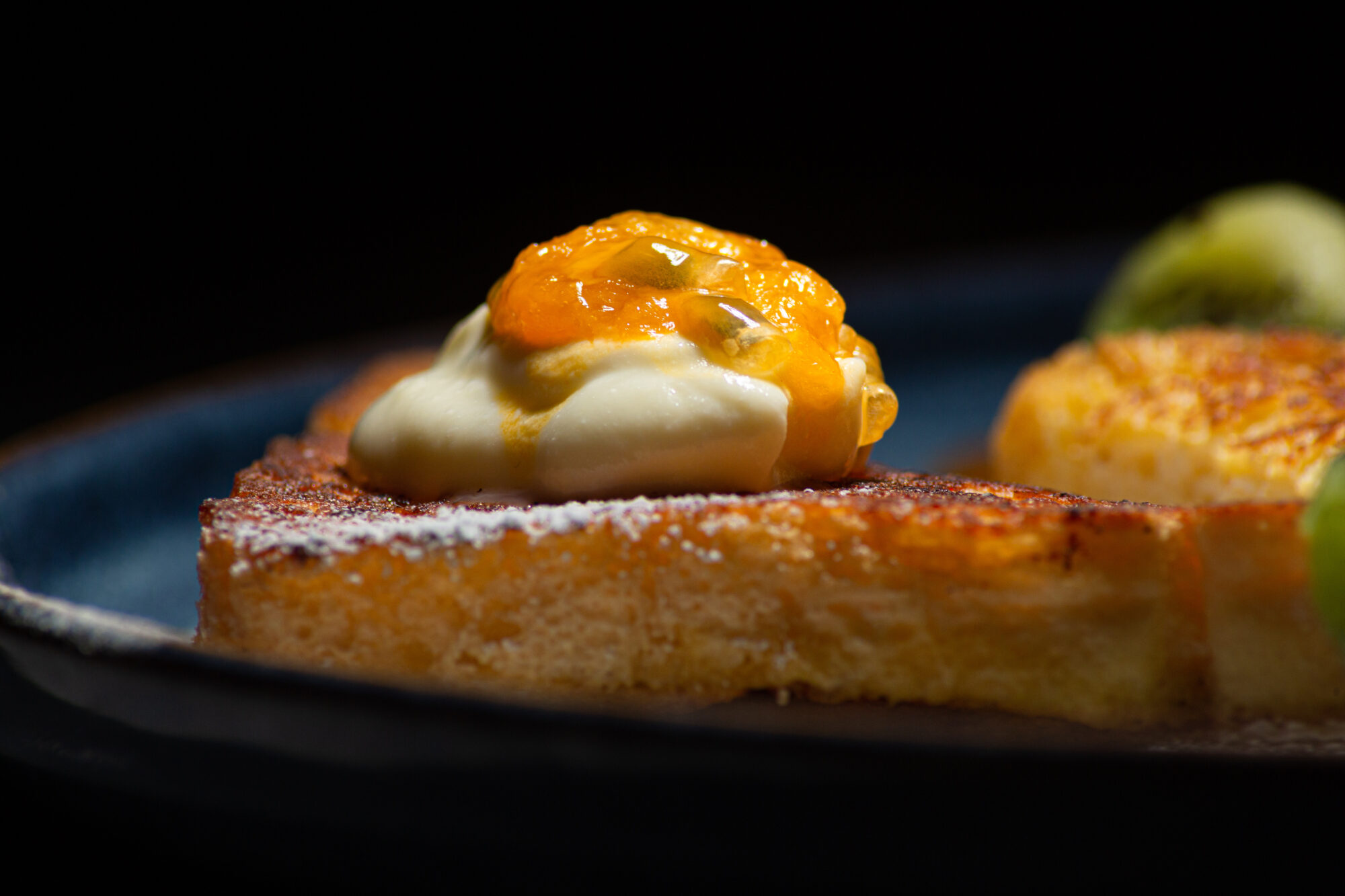 Brioche perdue x crème orange passion & caramel beurre salé