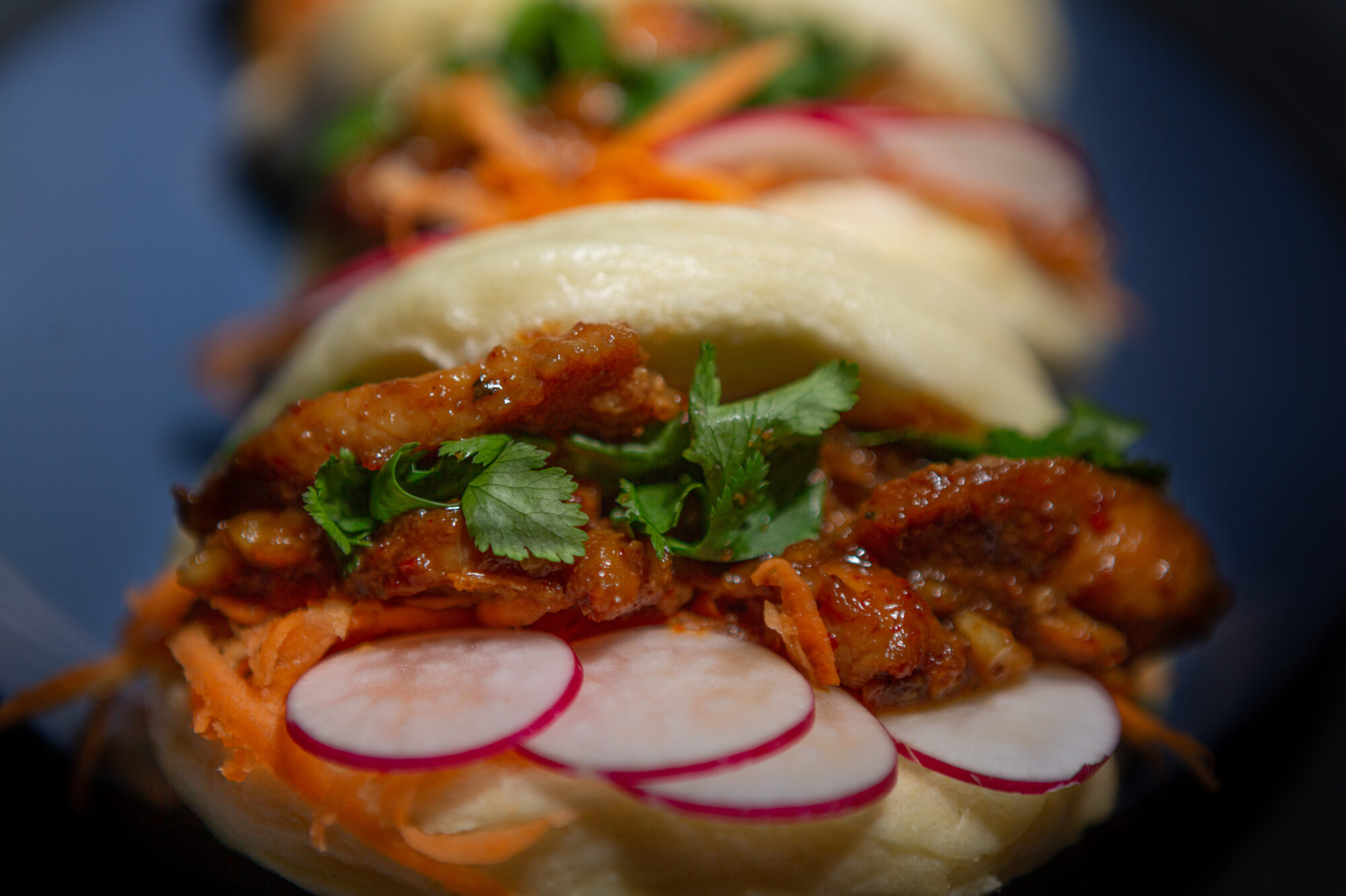 Bao buns poulet caramélisé