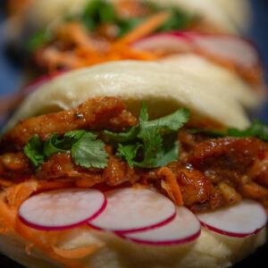 Bao buns poulet caramélisé