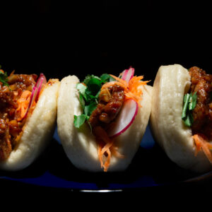Bao buns poulet caramélisé