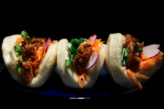 Bao buns poulet caramélisé