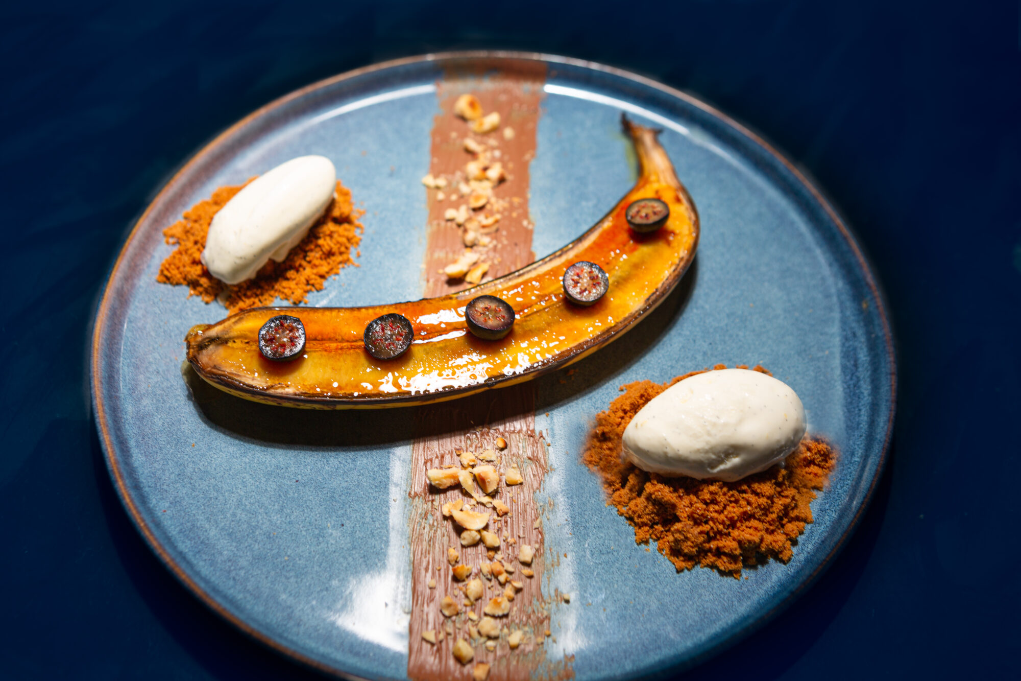 Banane caramélisée x spéculoos & glace vanille