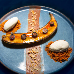 Banane caramélisée x spéculoos & glace vanille