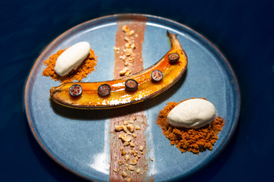 Banane caramélisée x spéculoos & glace vanille