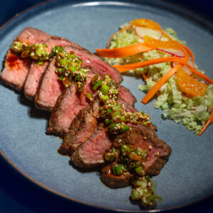 salade boeuf thai oignons verts