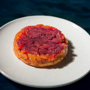 tartelettes tatin ananas & caramel d'hibiscus