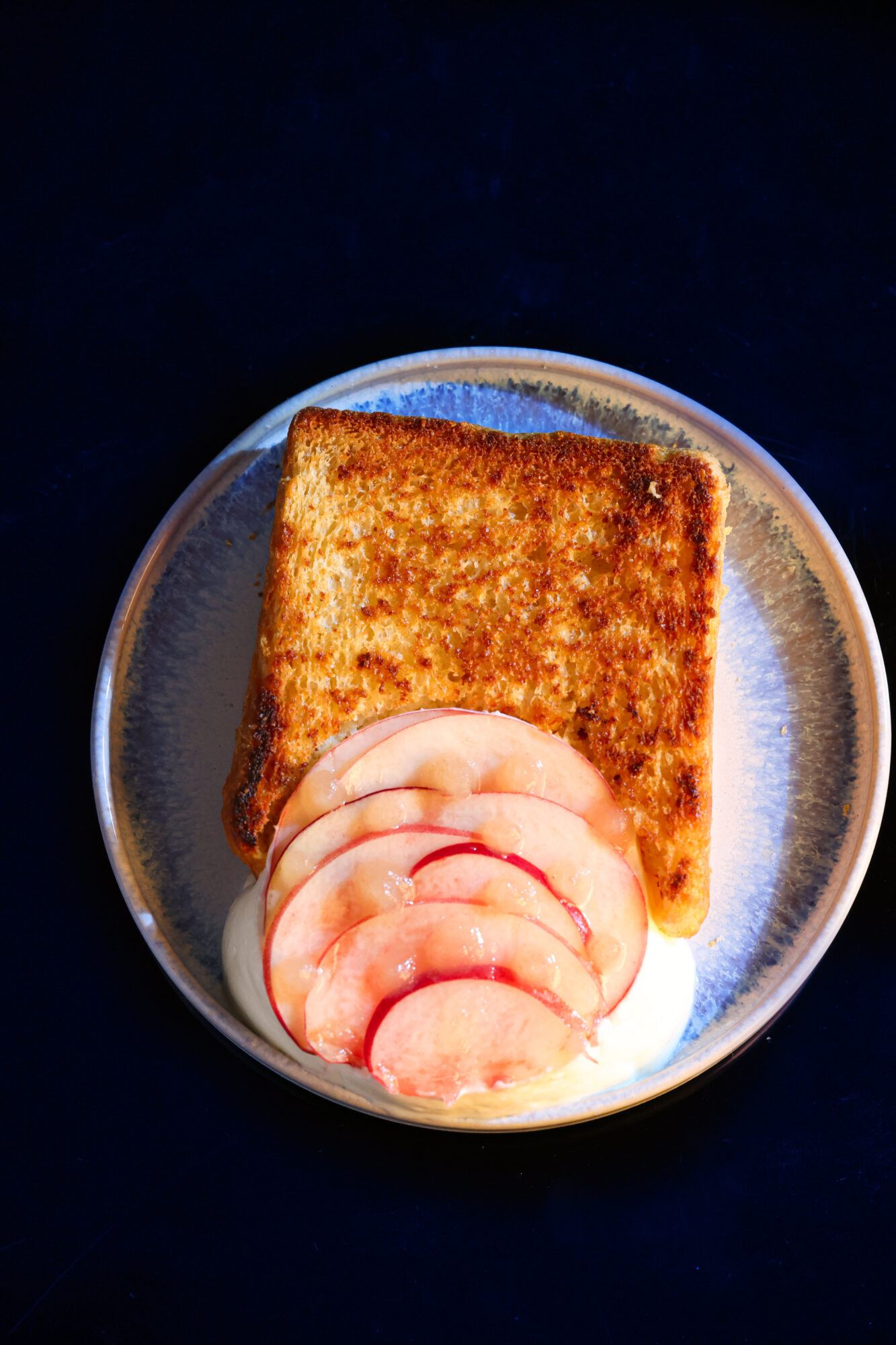 shokupan creme cardamome gel peche